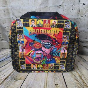 New Bad Bunny Bright Cartoon Print Lunch Box Bag Insulated  Cooler Reusable